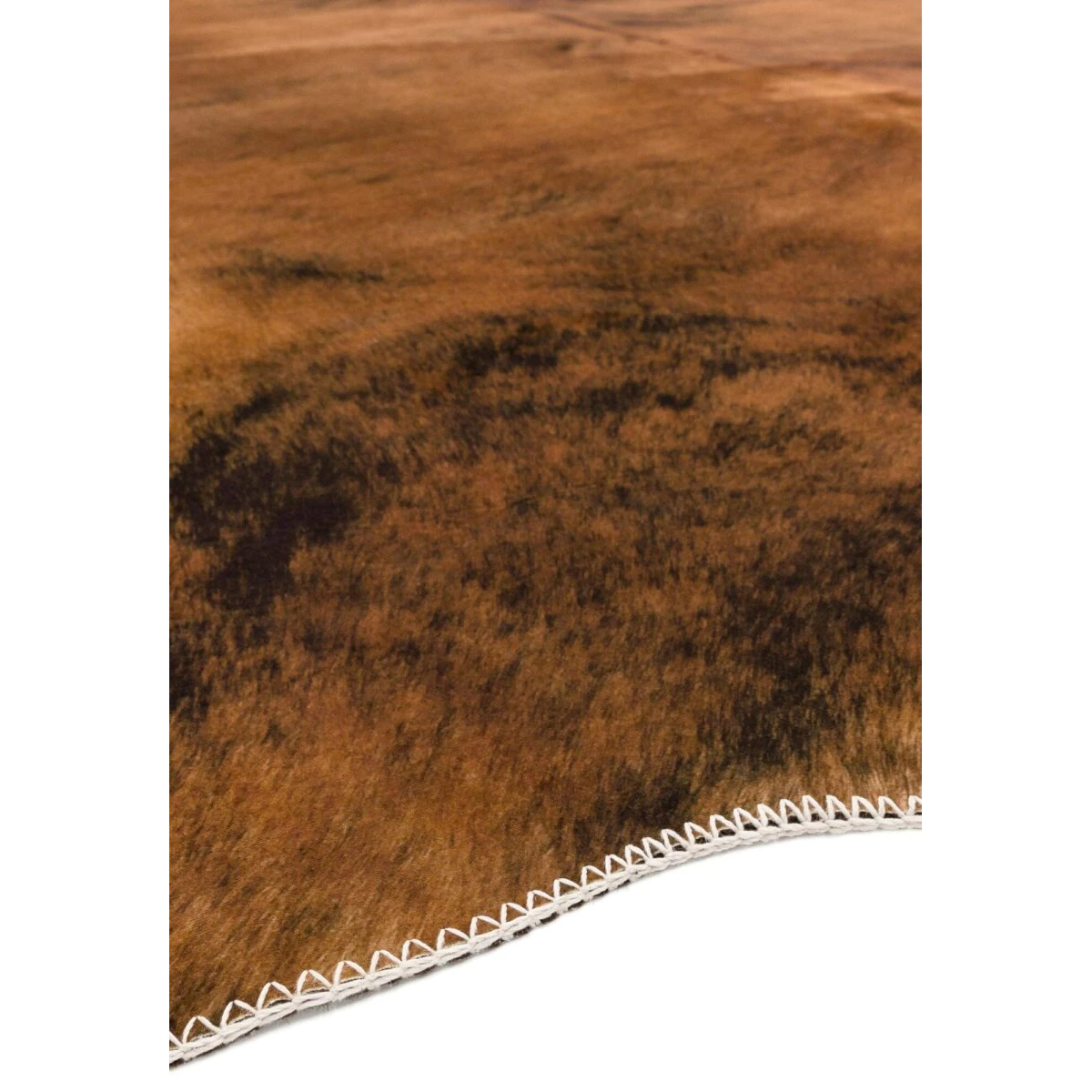 Covor chestnut traditional model geometric 3d Texas Faux Cowhide Chestnut 15 mm 190x240 cm TEXA190240CHES