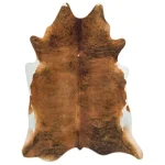 Covor chestnut traditional model geometric 3d Texas Faux Cowhide Chestnut 15 mm 190×240 cm TEXA190240CHES