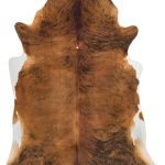 Covor chestnut traditional model geometric 3d Texas Faux Cowhide Chestnut 15 mm 190×240 cm TEXA190240CHES