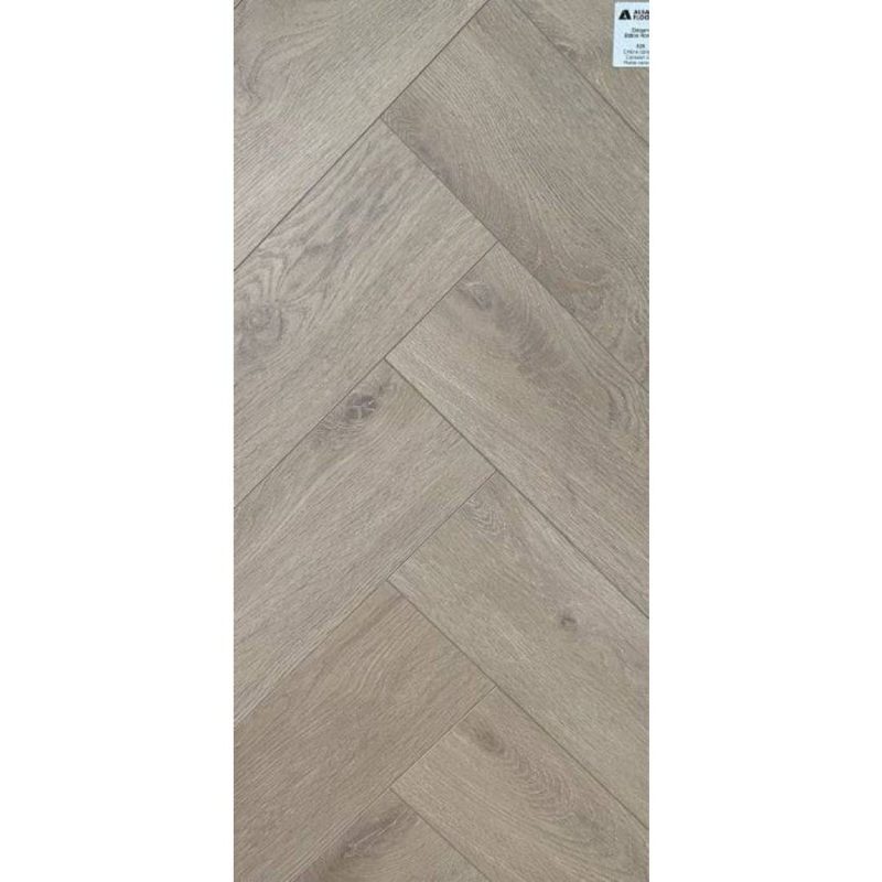 Parchet laminat Elegant Herringbone 8mm AC5 4V X-lock 525 Calisson Oak Alsafloor