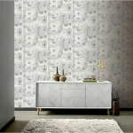 Tapet Arthouse Felicity Silver Conversational color Silver 1005 mm x 53 cm