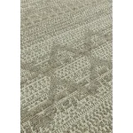 Covor bej modern outdoor model geometric Varanda Beige Diamond 2 mm 200x290 cm VARA200290VA02