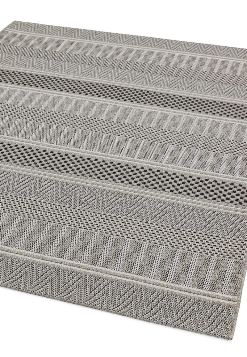 Covor natural modern outdoor model geometric Varanda Natural Stripe 2 mm 240x340 cm VARA240340VA04 - imagine 4