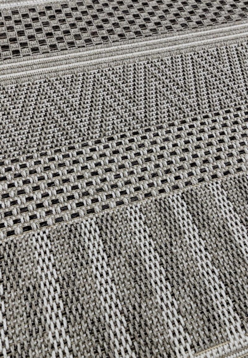 Covor natural modern outdoor model geometric Varanda Natural Stripe 2 mm 240x340 cm VARA240340VA04 - imagine 5