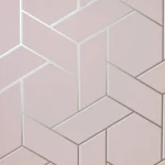 Tapet Arthouse Parquet Geo Pink & Rose Checks and Geos color Pink 1005 mm x 53 cm