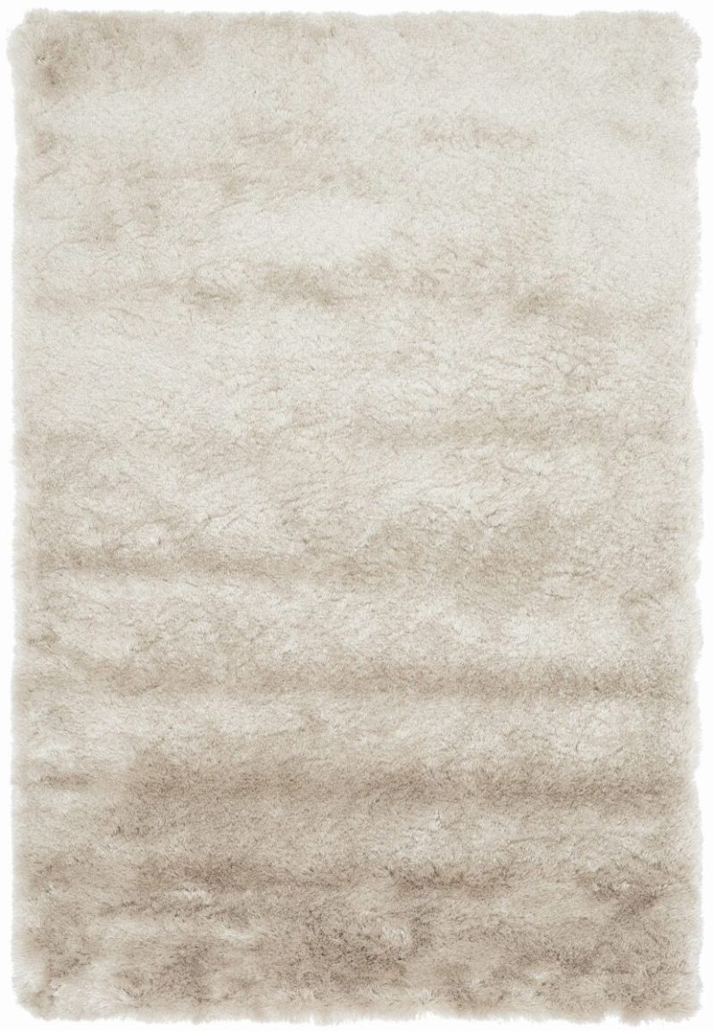 Covor pufos sampanie modern model uni Whisper Champagne 40 mm 160x230 cm WHIS160230CHAM