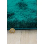 Covor pufos teal modern model uni Whisper Dark Teal 40 mm 160x230 cm WHIS160230DTEA