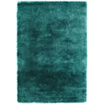 Covor pufos teal modern model uni Whisper Dark Teal 40 mm 160×230 cm WHIS160230DTEA
