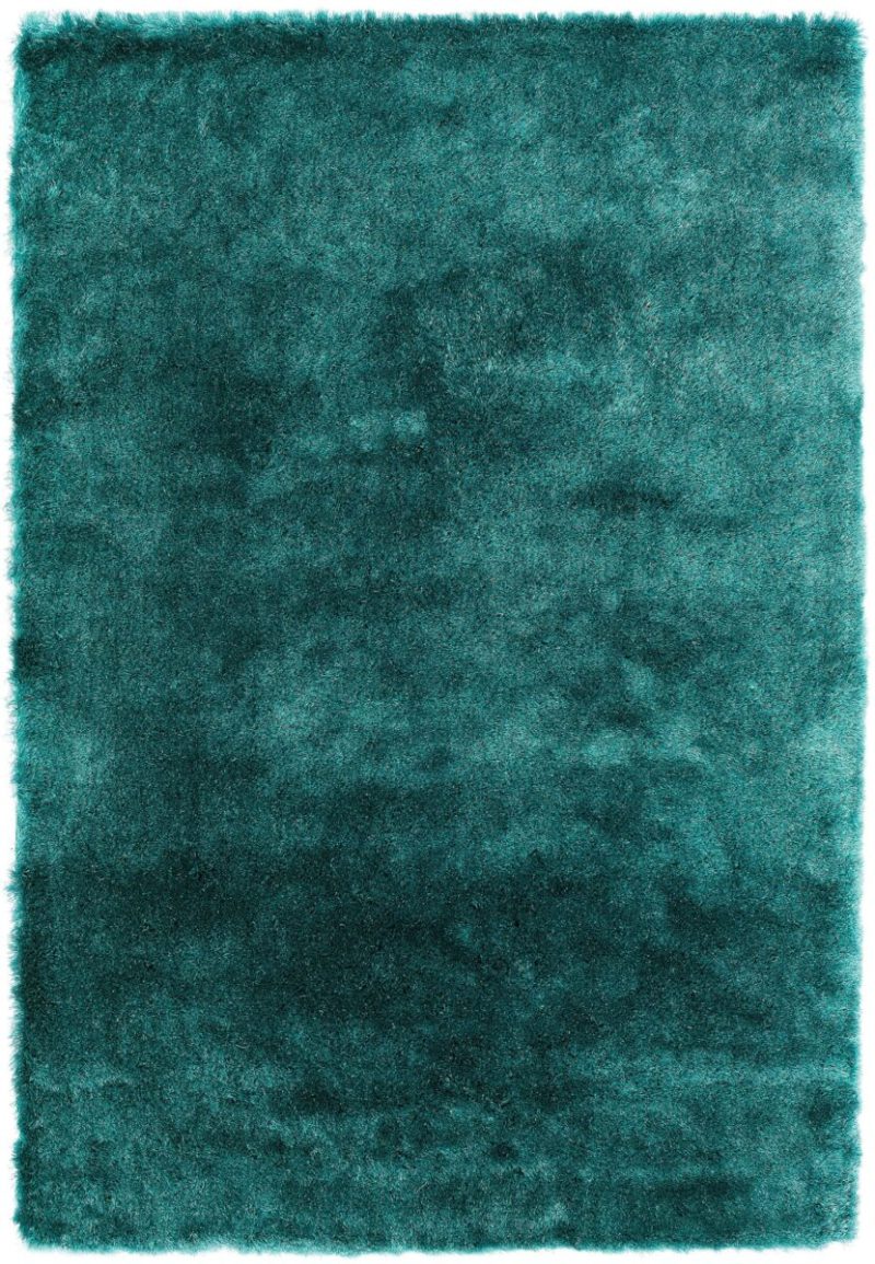 Covor pufos teal modern model uni Whisper Dark Teal 40 mm 160x230 cm WHIS160230DTEA