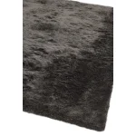Covor pufos graphite modern model uni Whisper Graphite 40 mm 090x150 cm WHIS090150GRAP