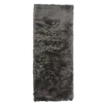 Covor pufos graphite modern model uni Whisper Graphite 40 mm 090x150 cm WHIS090150GRAP