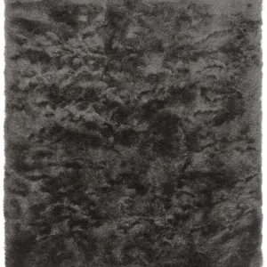 Covor pufos graphite modern model uni Whisper Graphite 40 mm 65x135 cm WHIS065135GRAP