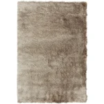 Covor pufos maro modern model uni Whisper Mocha 40 mm 160x230 cm WHIS160230MOCH