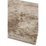 Covor pufos maro modern model uni Whisper Mocha 40 mm 160x230 cm WHIS160230MOCH