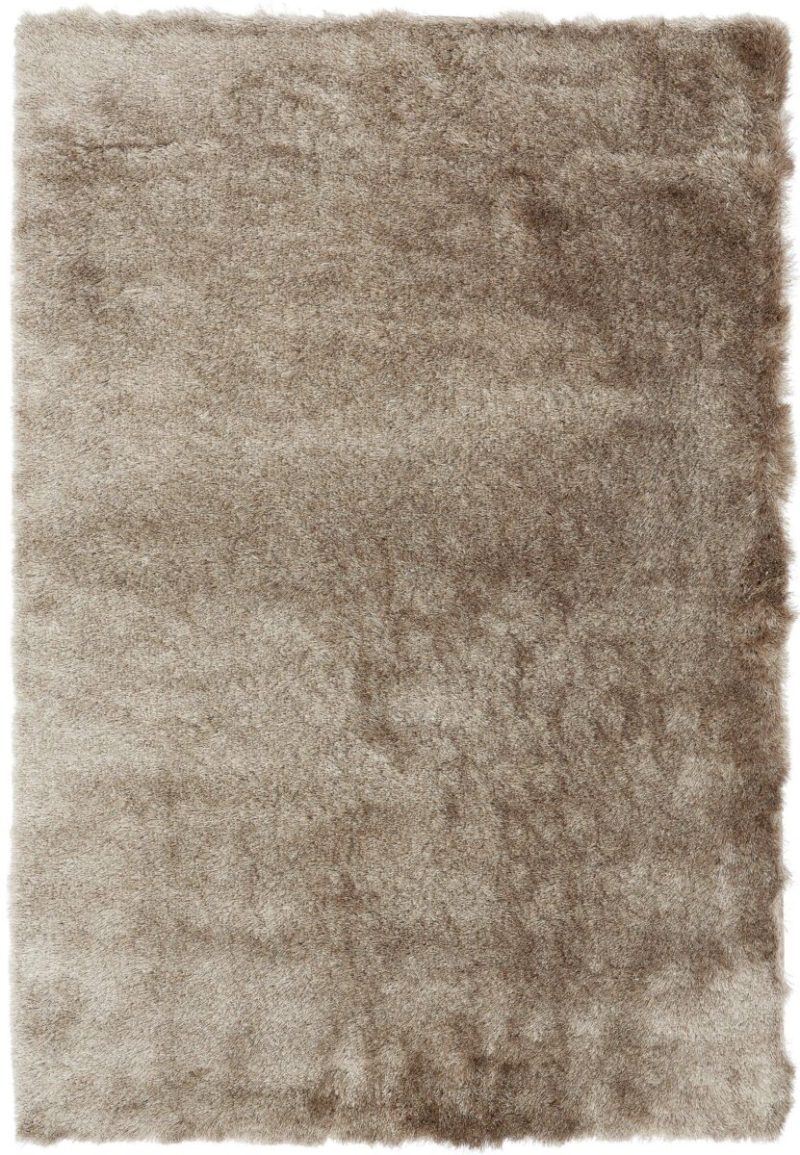 Covor pufos maro modern model uni Whisper Mocha 40 mm 200x300 cm WHIS200300MOCH
