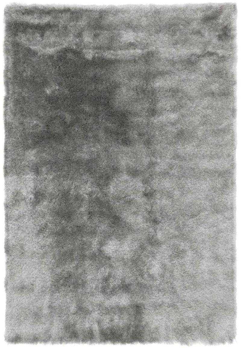 Covor pufos tungsten modern model uni Whisper Tungsten 40 mm 140x200 cm WHIS140200TUNG - imagine 2