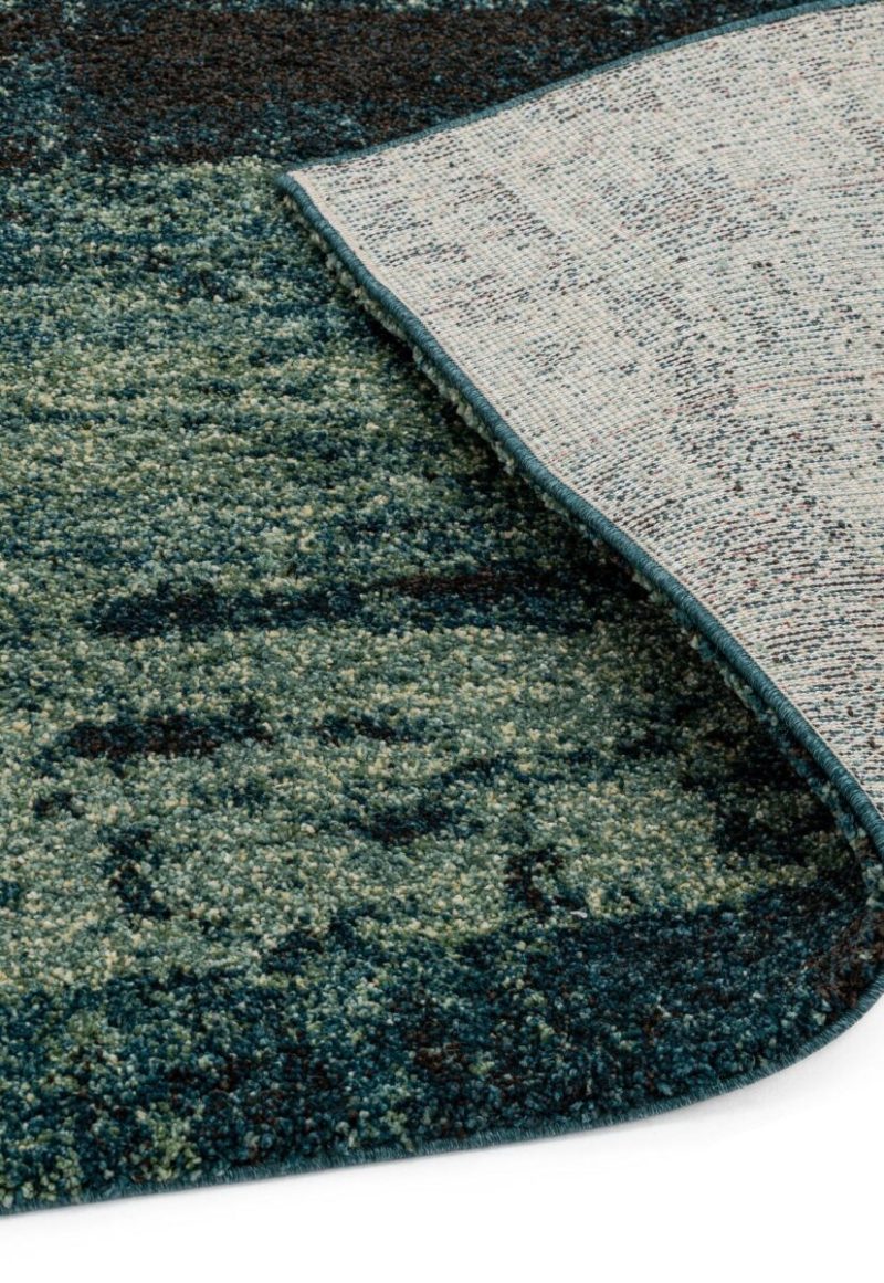 Covor pufos modern model abstract Yale Ocean 16 mm 120x170 cm YALE1201700006 - imagine 4