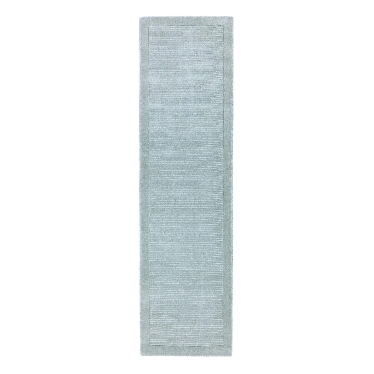 Covor pufos ou de rață din lână lucrat manual modern model uni York Runner Duck Egg 9 mm 068x240 cm YORK068240DUCK