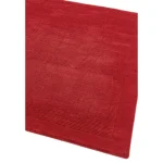 Covor pufos din lână lucrat manual modern model uni York Runner Poppy 9 mm 068x240 cm YORK068240POPP