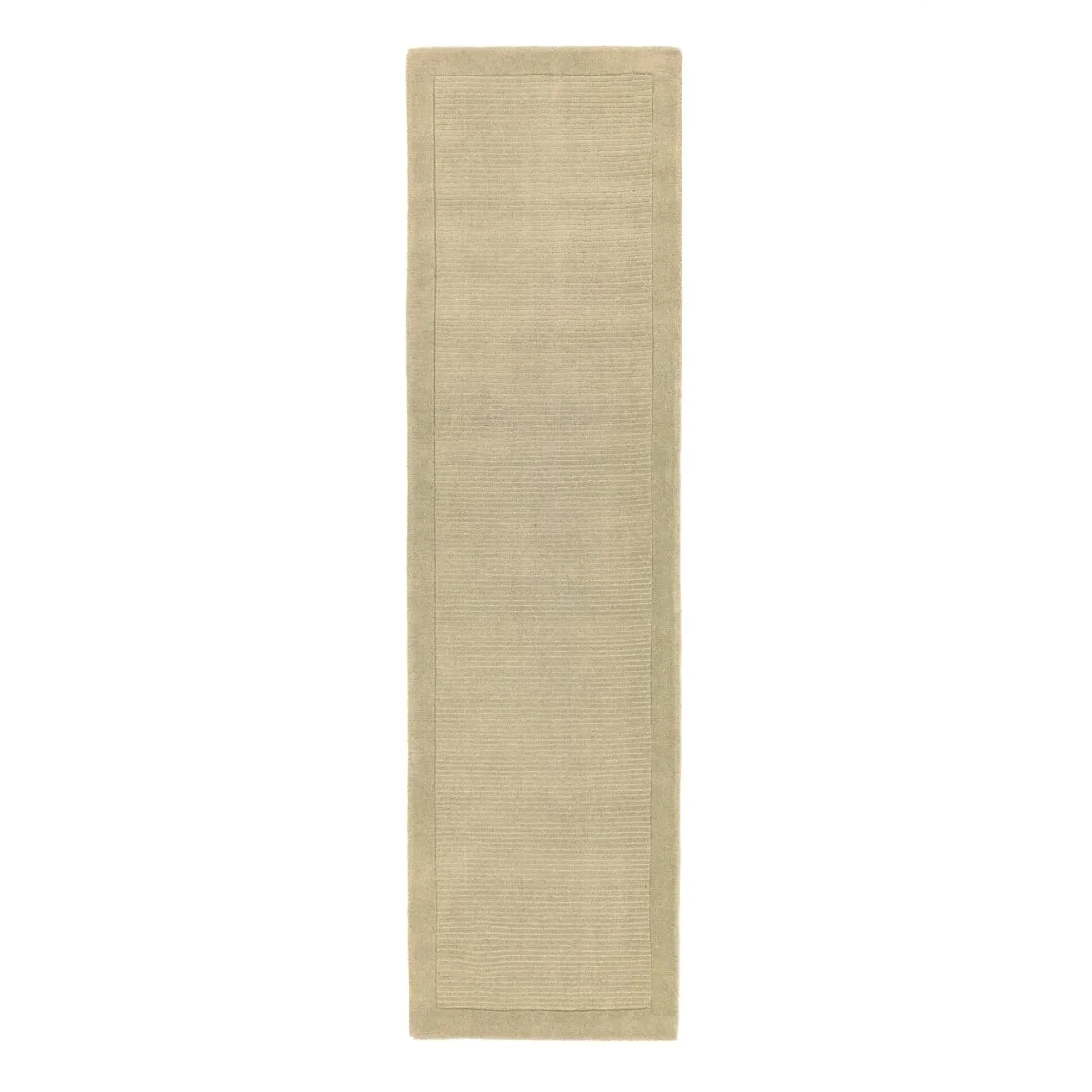 Covor pufos bej din lână lucrat manual modern model uni York Beige 9 mm 160x230 cm YORK160230BEIG