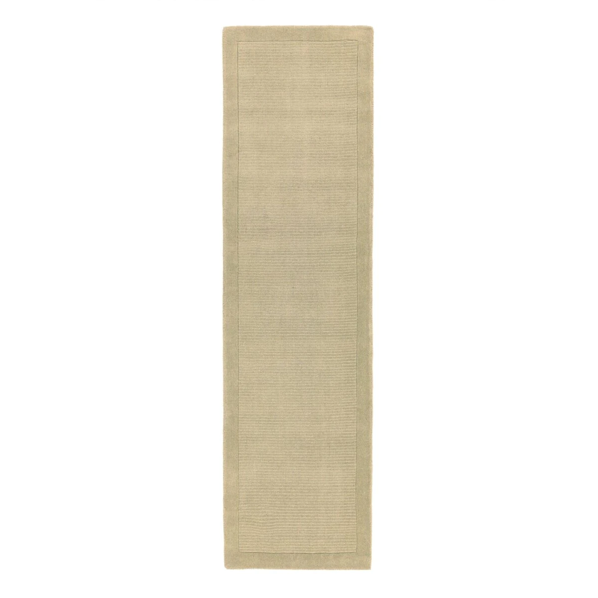 Covor pufos bej din lână lucrat manual modern model uni York Beige 9 mm 200x290 cm YORK200290BEIG