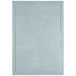 Covor pufos ou de rață din lână lucrat manual modern model uni York Duck Egg 9 mm 60x120 cm YORK060120DUCK