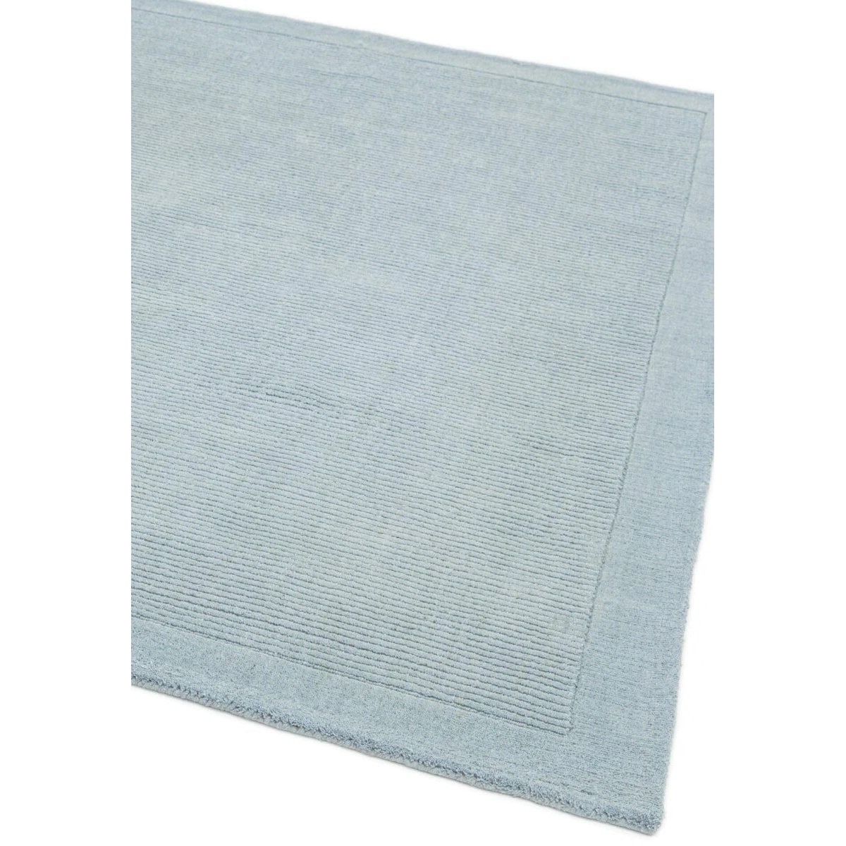 Covor pufos ou de rață din lână lucrat manual modern model uni York Duck Egg 9 mm 60x120 cm YORK060120DUCK