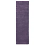 Covor pufos violet din lână lucrat manual modern model uni York Purple 9 mm 160x230 cm YORK160230PURP