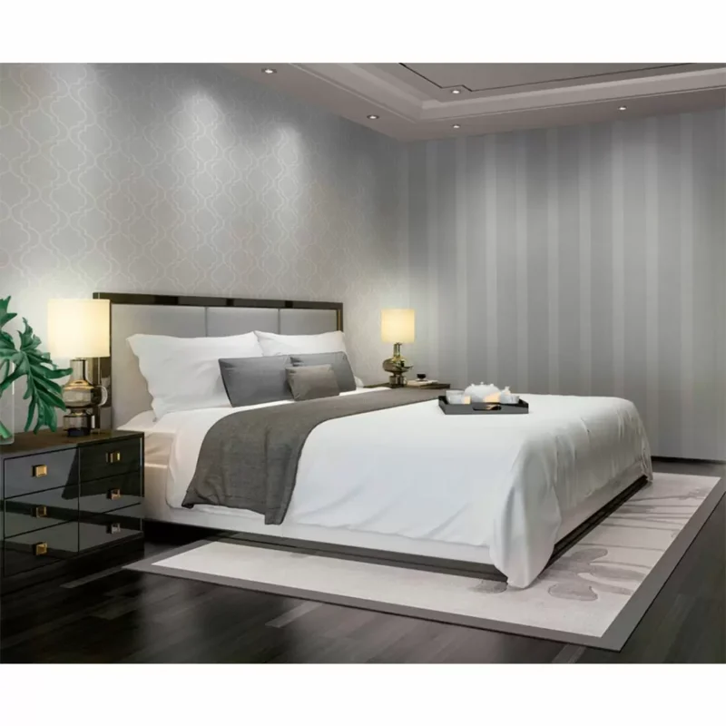 Tapet gri model geometric piatra geometric Zambaiti colectia Metropolis 2 cod Z21132 - imagine 2