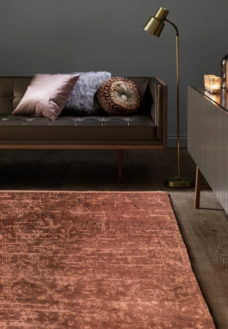 Covor modern persan model abstract Zehraya Rust Abstract 3 mm 160x230 cm ZEHR1602300005 - imagine 3
