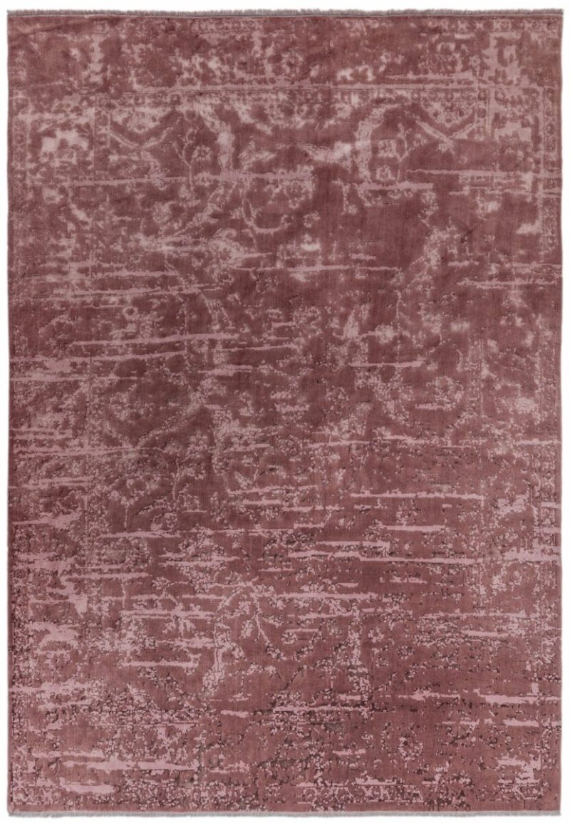Covor modern persan model abstract Zehraya Cranberry Abstract 3 mm 120x180 cm ZEHR1201800008 - imagine 2