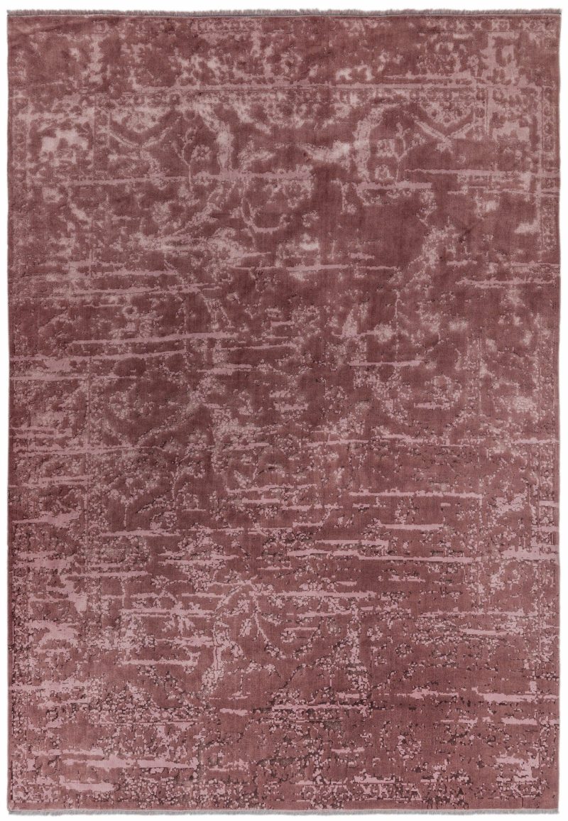 Covor modern persan model abstract Zehraya Cranberry Abstract 3 mm 200x290 cm ZEHR2002900008 - imagine 2