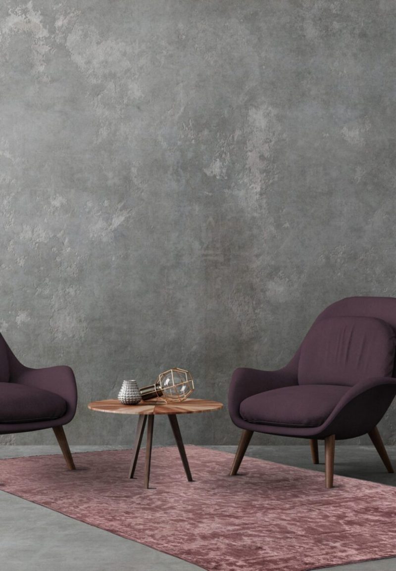 Covor modern persan model abstract Zehraya Cranberry Abstract 3 mm 120x180 cm ZEHR1201800008 - imagine 3