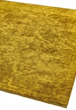 Covor auriu modern persan model abstract Zehraya Gold Abstract 3 mm 200x290 cm ZEHR2002900009