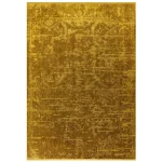 Covor auriu, model abstract, persan modern, Zehraya Gold Abstract, Asiatic London, 160×230 cm