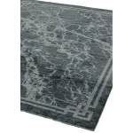Covor gri modern persan model abstract Zehraya Grey Border 3 mm 200x290 cm ZEHR2002900003