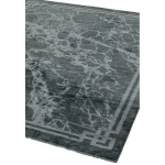 Covor gri modern persan model abstract Zehraya Grey Border 3 mm 120x180 cm ZEHR1201800003