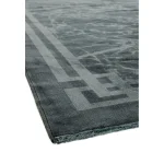 Covor gri modern persan model abstract Zehraya Grey Border 3 mm 200x290 cm ZEHR2002900003