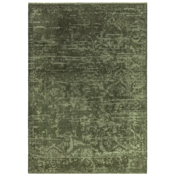 Covor verde modern persan model abstract Zehraya Green Abstract 3 mm 200x290 cm ZEHR2002900006