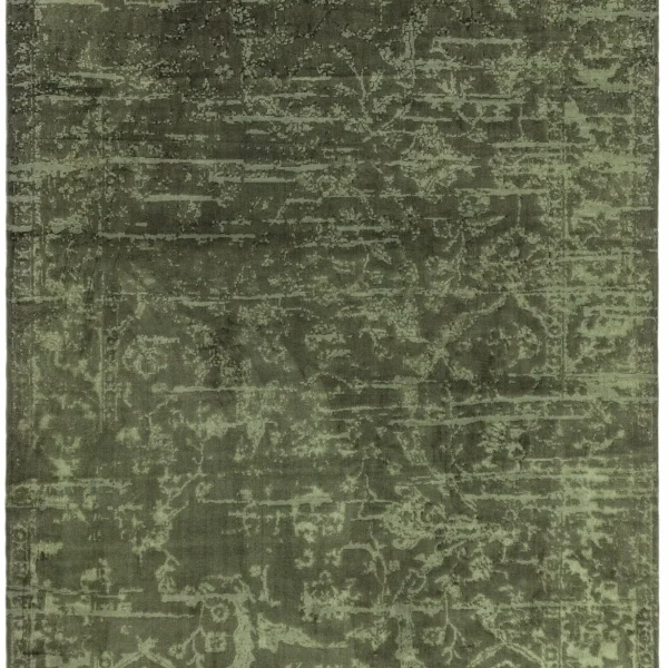 Covor verde modern persan model abstract Zehraya Green Abstract 3 mm 200x290 cm ZEHR2002900006