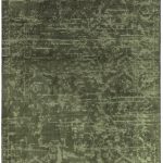 Covor verde modern persan model abstract Zehraya Green Abstract 3 mm 200×290 cm ZEHR2002900006