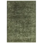Covor verde modern persan model abstract Zehraya Green Abstract 3 mm 120x180 cm ZEHR1201800006