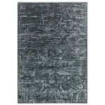 Covor gri modern persan model abstract Zehraya Charcoal Abstract 3 mm 200×290 cm ZEHR2002900007