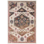 Covor traditional persan model geometric Zola Aras 21 mm 155×230 cm ZOLA1552300003