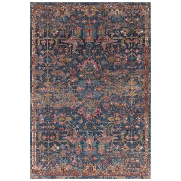 Covor traditional persan model geometric Zola Evin 13 mm 120x170 cm ZOLA1201700004