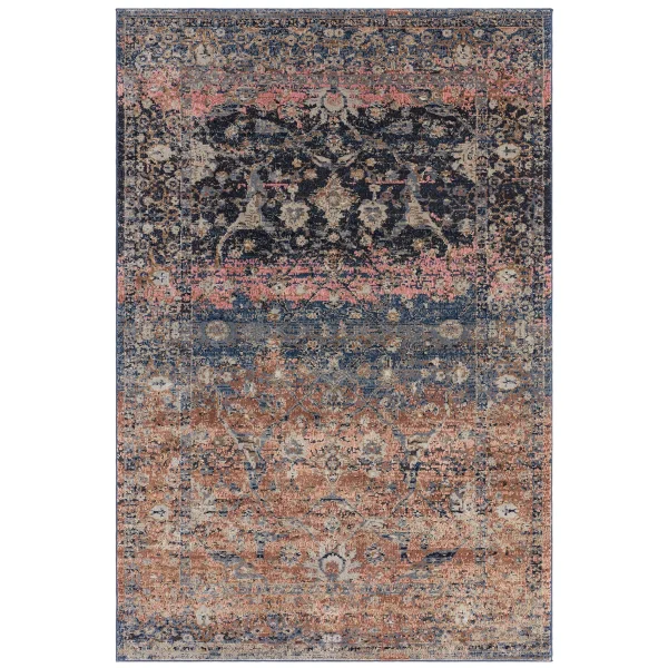 Covor traditional persan model geometric Zola Fasa 18 mm 120x170 cm ZOLA1201700009