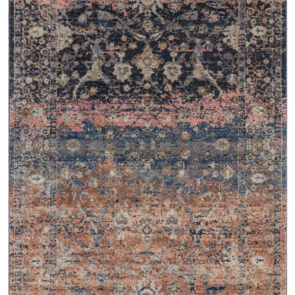 Covor traditional persan model geometric Zola Fasa 27 mm 155x230 cm ZOLA1552300009