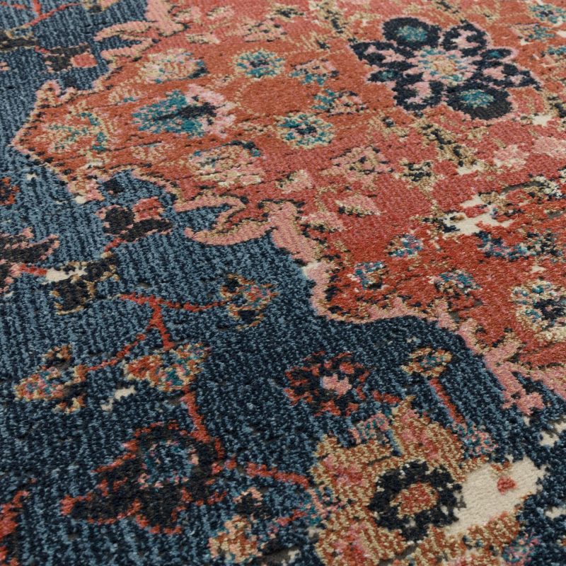Covor traditional persan model geometric Zola Heris 19 mm 155x230 cm ZOLA1552300001 - imagine 5