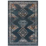 Covor traditional persan model geometric Zola Kian 15 mm 120x170 cm ZOLA1201700006