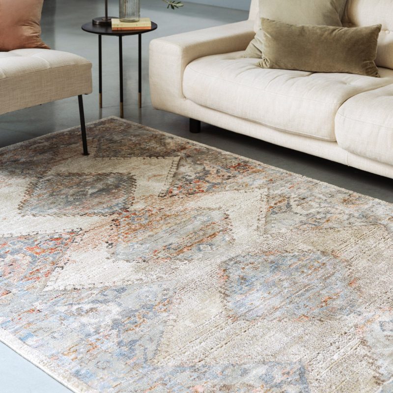 Covor traditional persan model geometric Zola Lisar 29 mm 195x290 cm ZOLA1952900002 - imagine 3